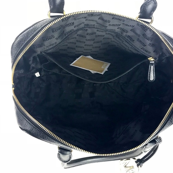 Michael Kors Python Embossed Domed Satchel - Picture 8 of 8